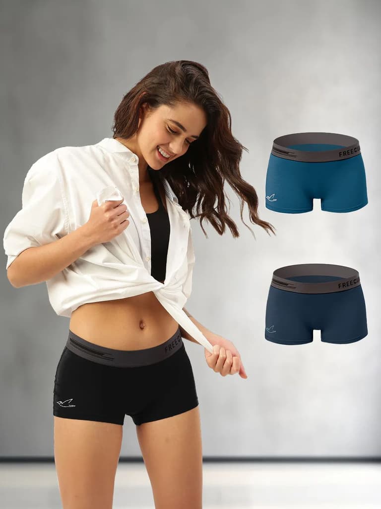 Women's Micro Modal Boy Shorts (Pack of 3) — photo 13