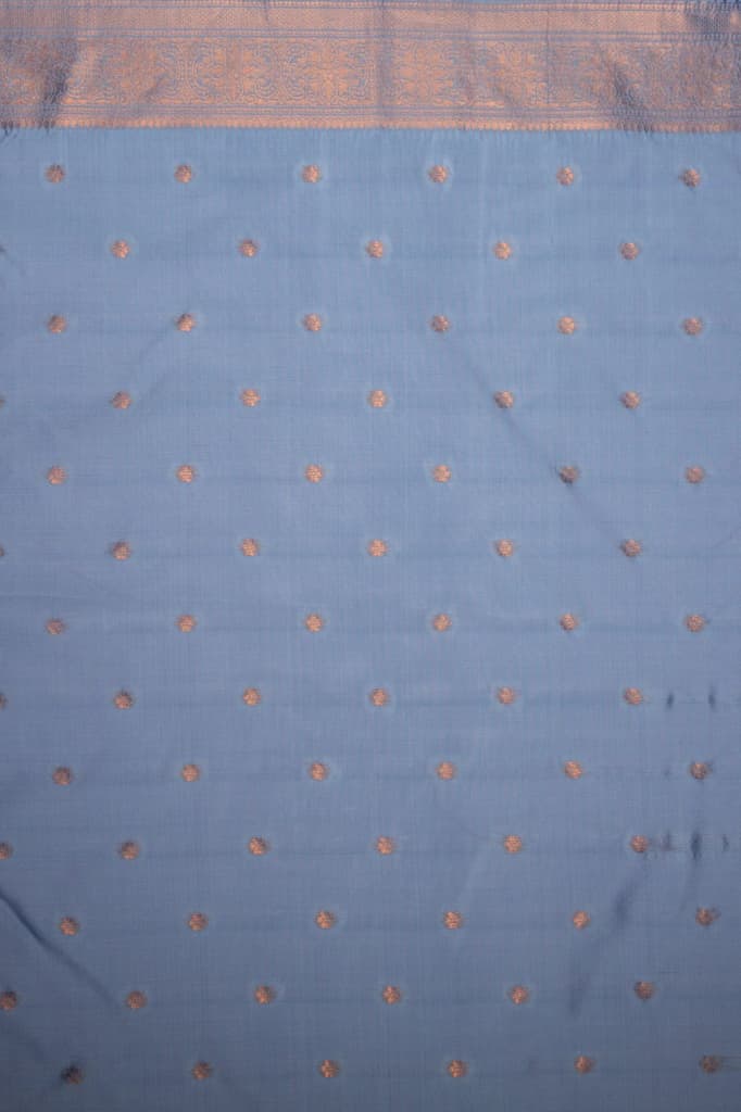 Mimosa Women's Woven Design Kanjivaram Style Art Silk Saree With Blouse Piece : SA00001762ANFREE — photo 9