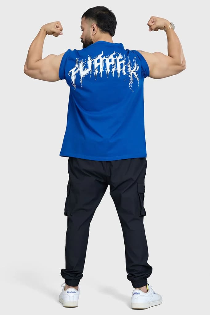 Ignite Oversized T-shirt Royal Blue — photo 6