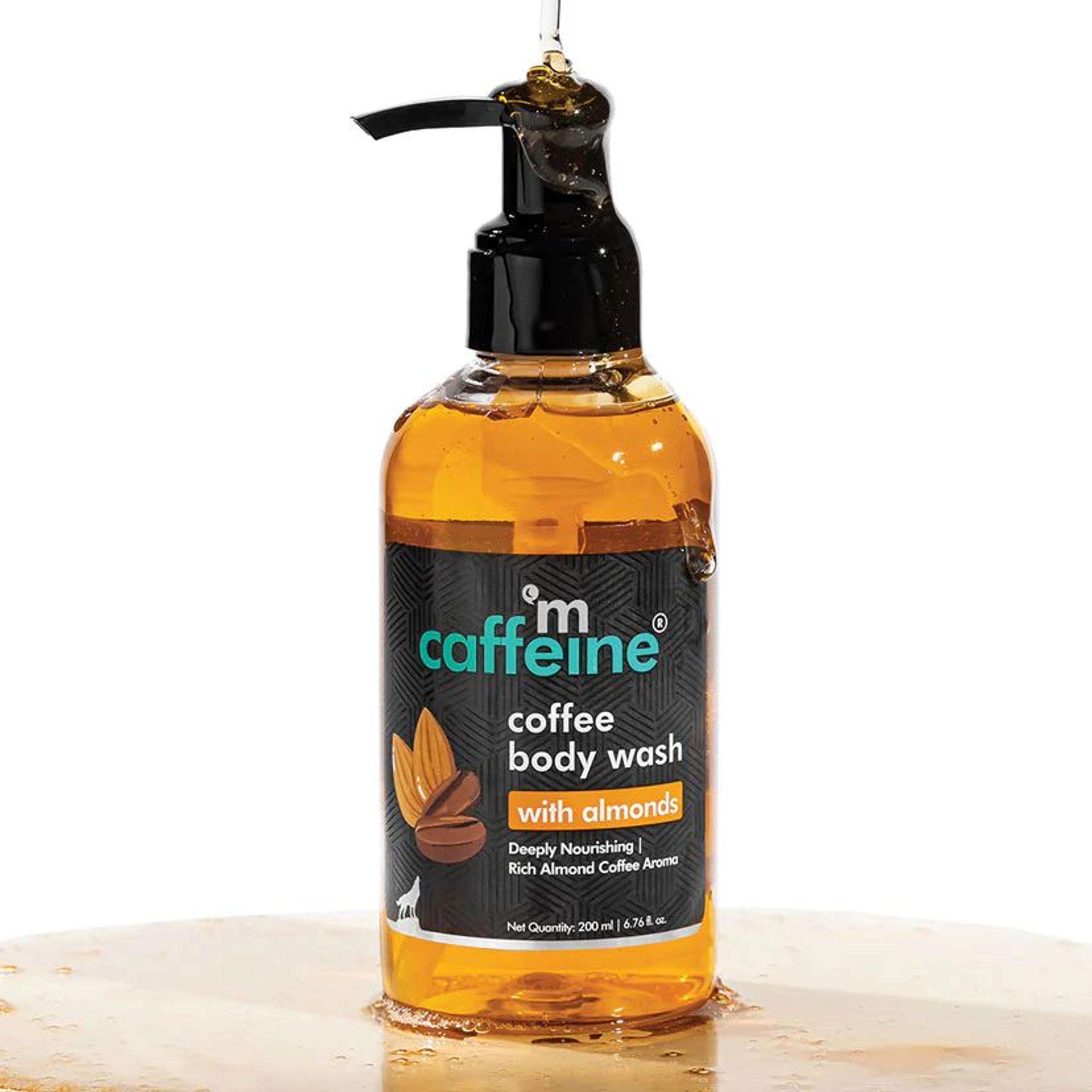 Coffee Body Wash with Almonds -200ml