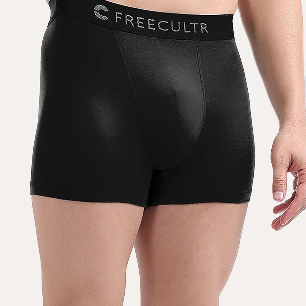 Men's Anti-Bacterial Micro Modal Trunk in Solid Waistband (Pack of 1)