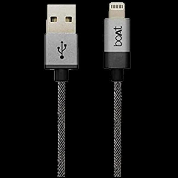 boAt Charger Lightning Cable 500 Apple Certified 2 Meter | Premium Fast Charging Cable for Apple devices — photo 2