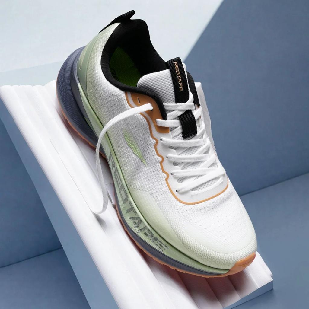 Sports Shoes for Men in Blue and Green | Athleisure Shoes — photo 6