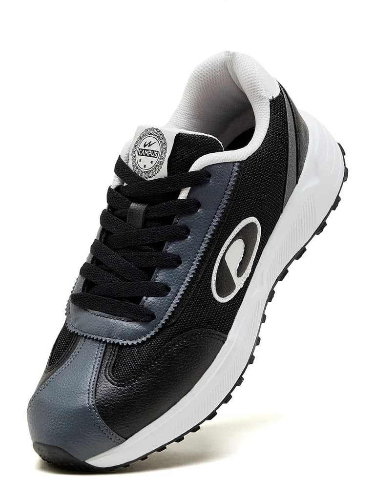 ASEND Black Men's Sneakers — photo 3