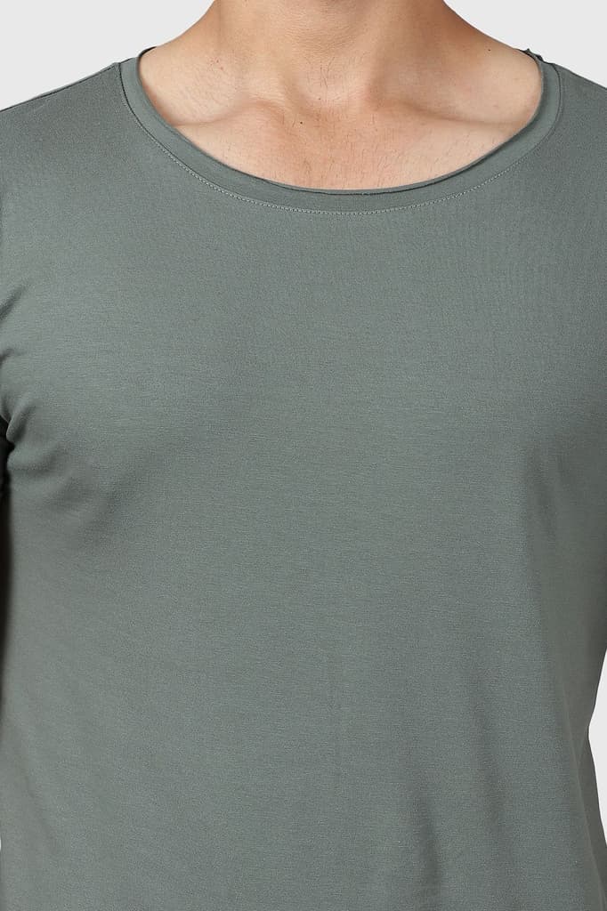 Legacy Scoop Neck T-shirt Sage Green — photo 3