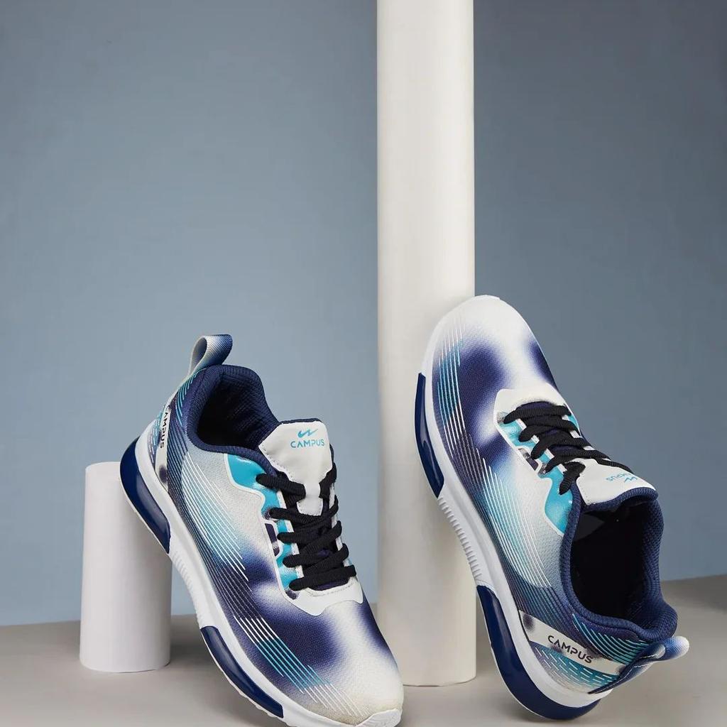 TUSK White Child Running Shoes