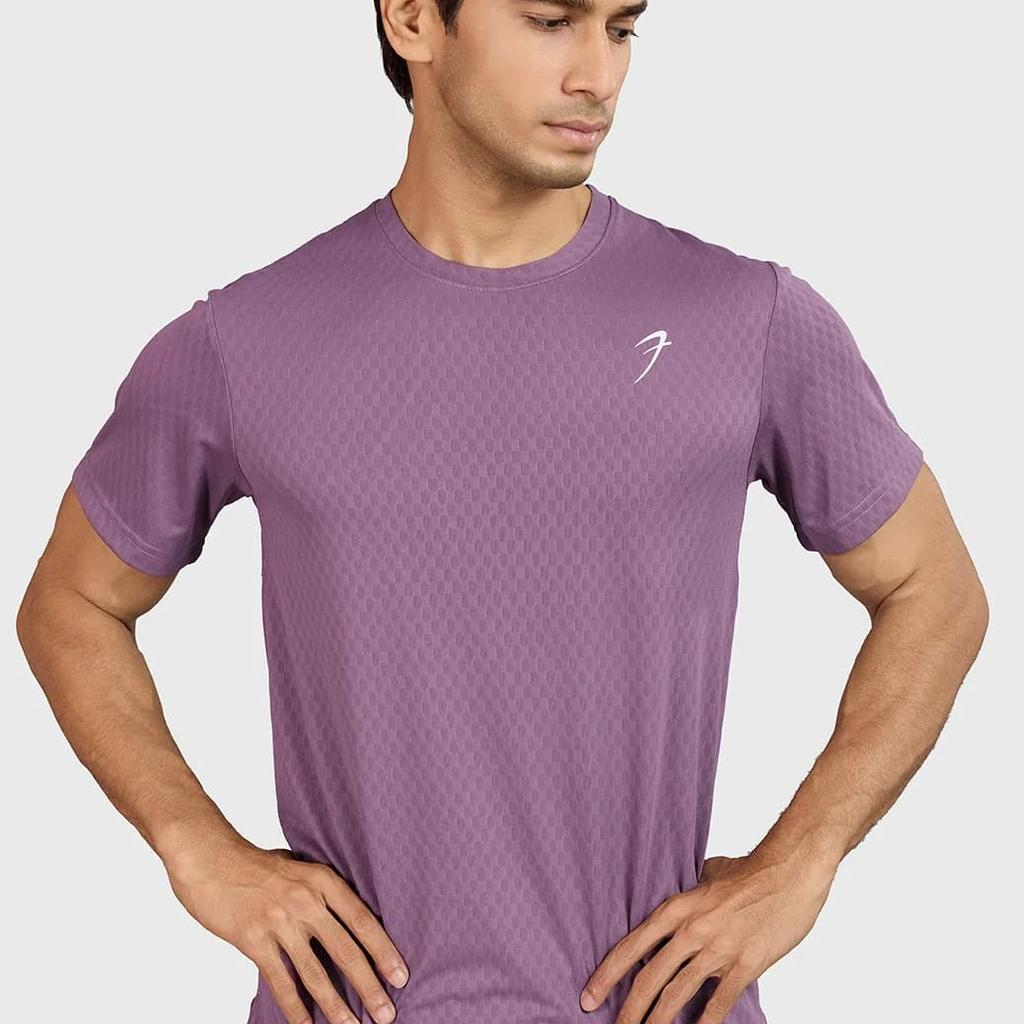 Motion Running T-shirt Plum