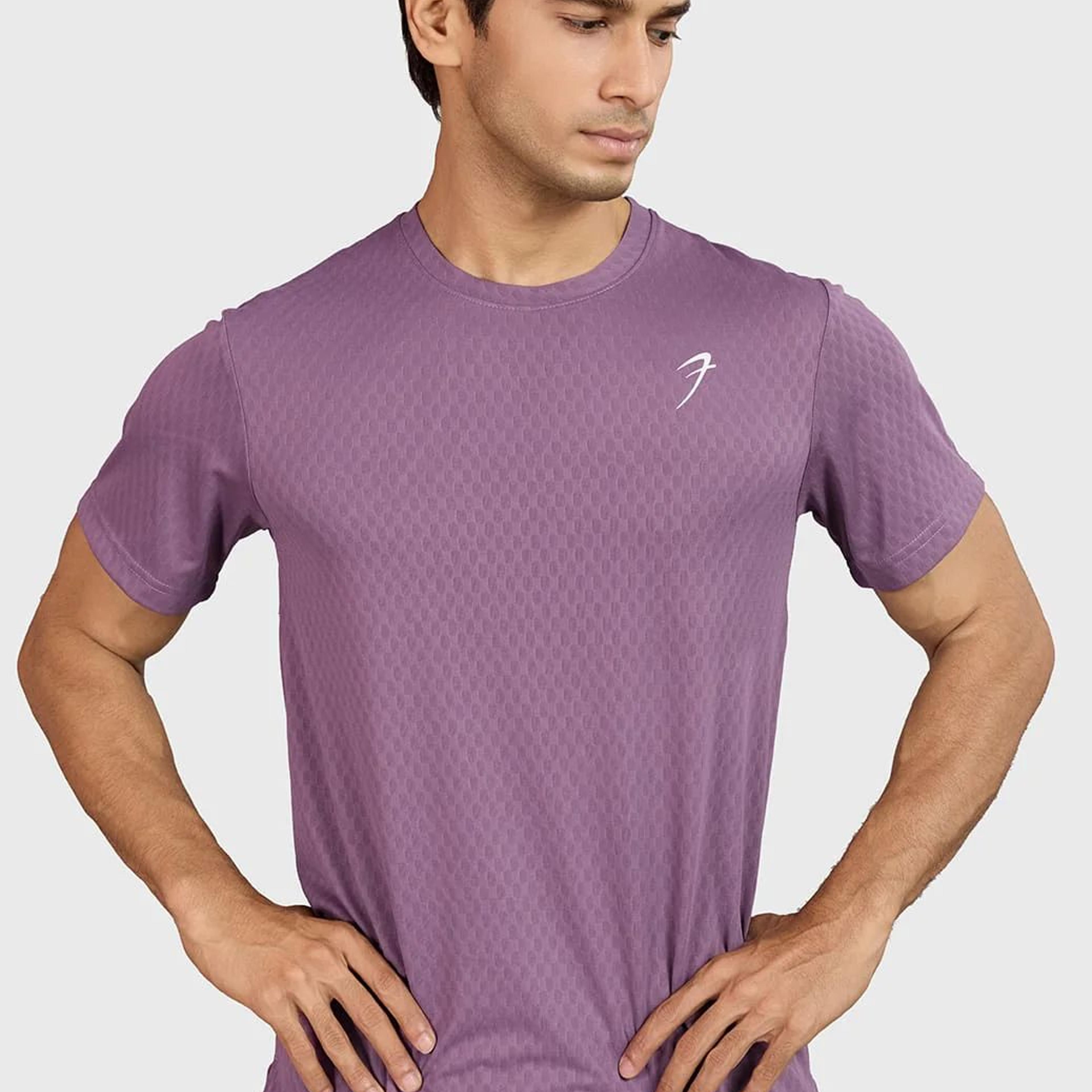 Motion Running T-shirt Plum