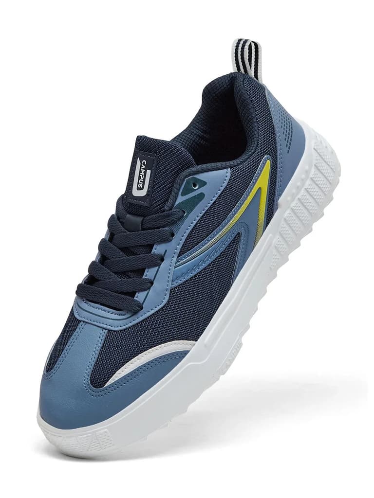 STATIC Navy Men's Sneakers — photo 3