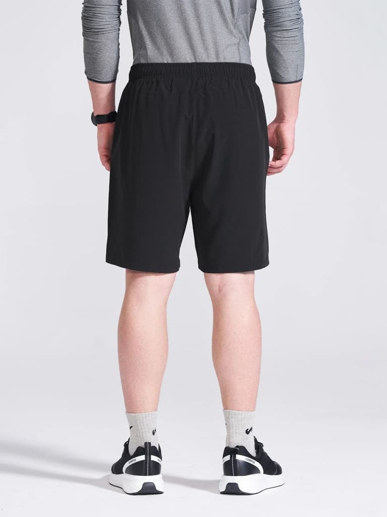 Men's Black Regular Fit Shorts — photo 7