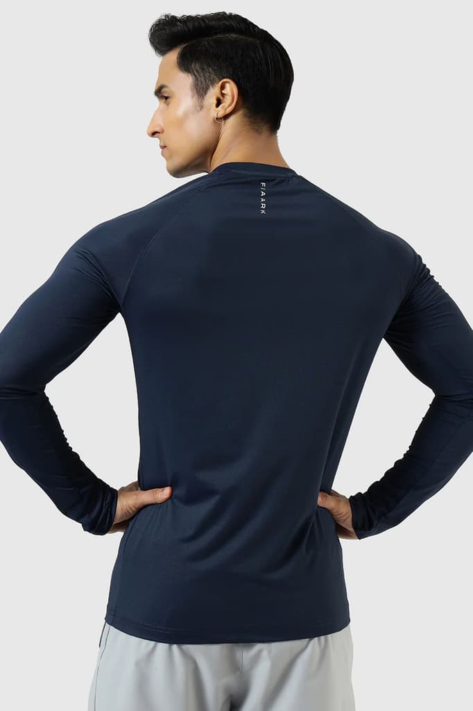 Core Fullsleeves T-shirt Navy — photo 7