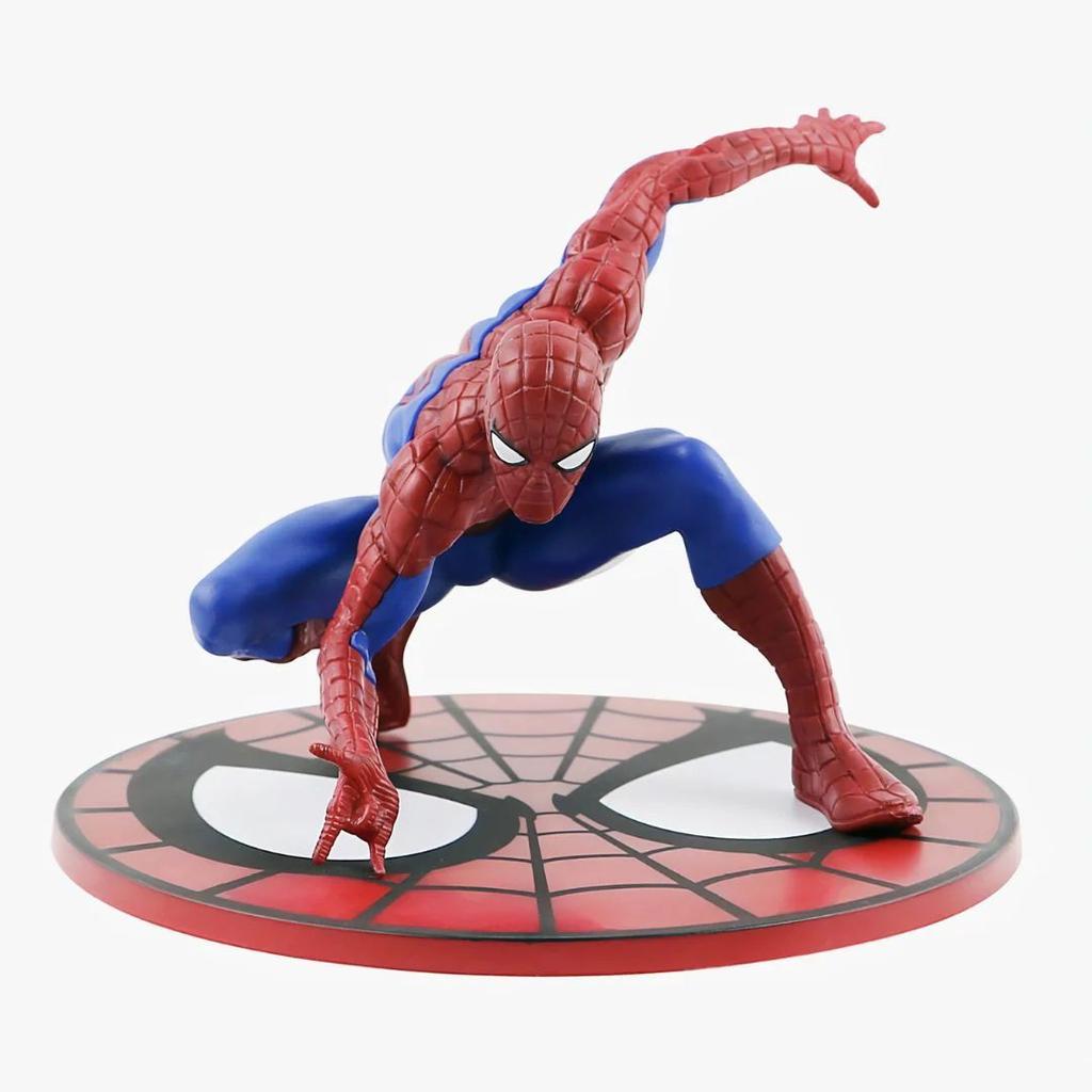 Spider-Man Classic Landing Action Figure – Hero Pose PVC Statue — photo 3