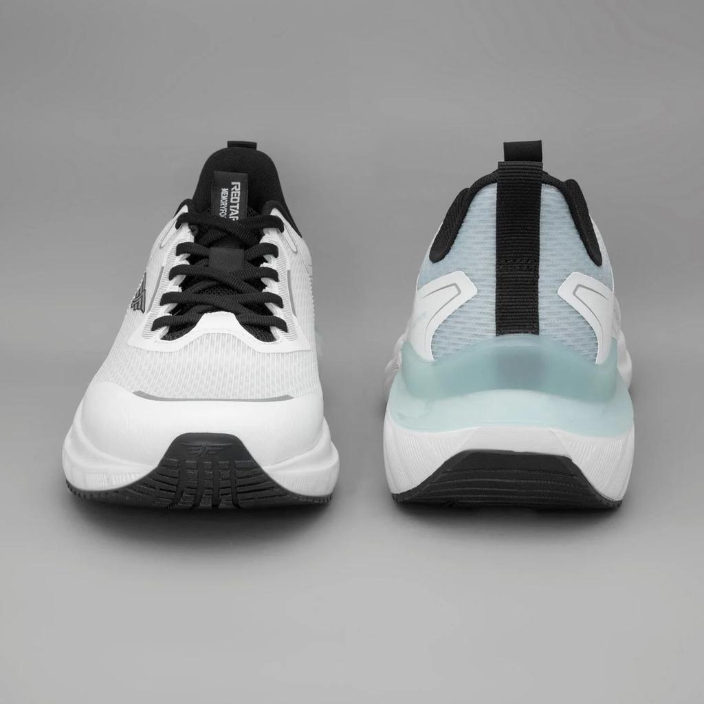 White & Green Sports Shoes for Men — photo 4