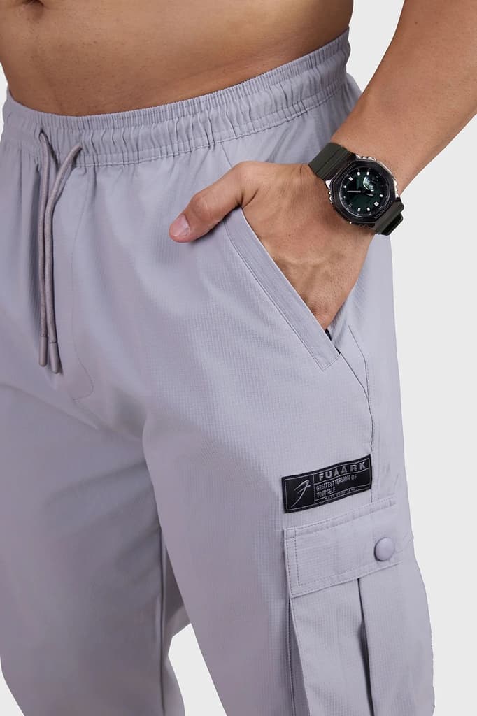 Script Cargo Joggers Light Grey — photo 5