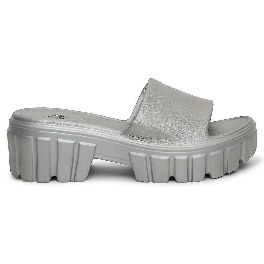 A-HA Dark Grey Casual Sandal For Women LB46-01E By Liberty — photo 2
