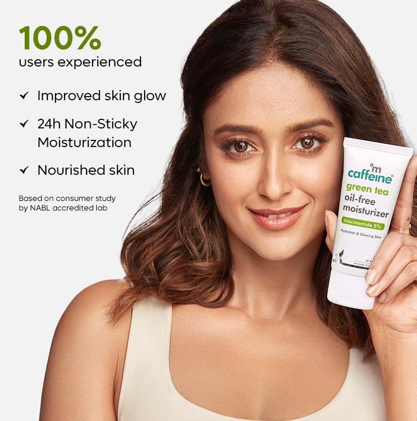 Green Tea Oil-Free Moisturizer with 5% Niacinamide - 50 ml
