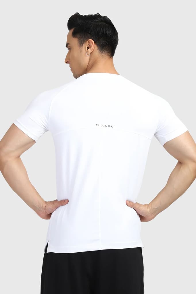 Sleek T-shirt White / Logo — photo 5