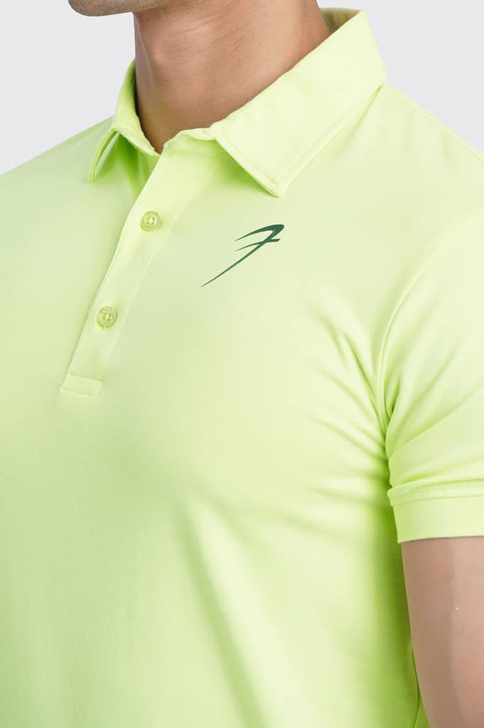 Polo T-shirt Lime — photo 3