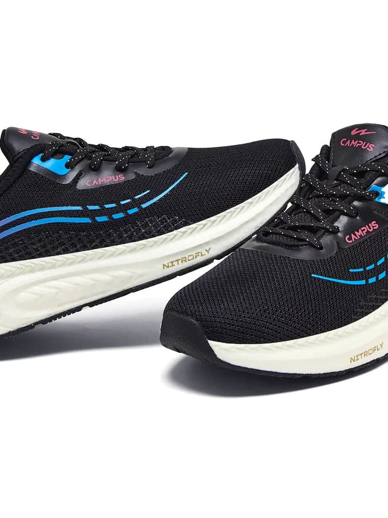 ELEGANCE Black Women's Running Shoes — photo 7