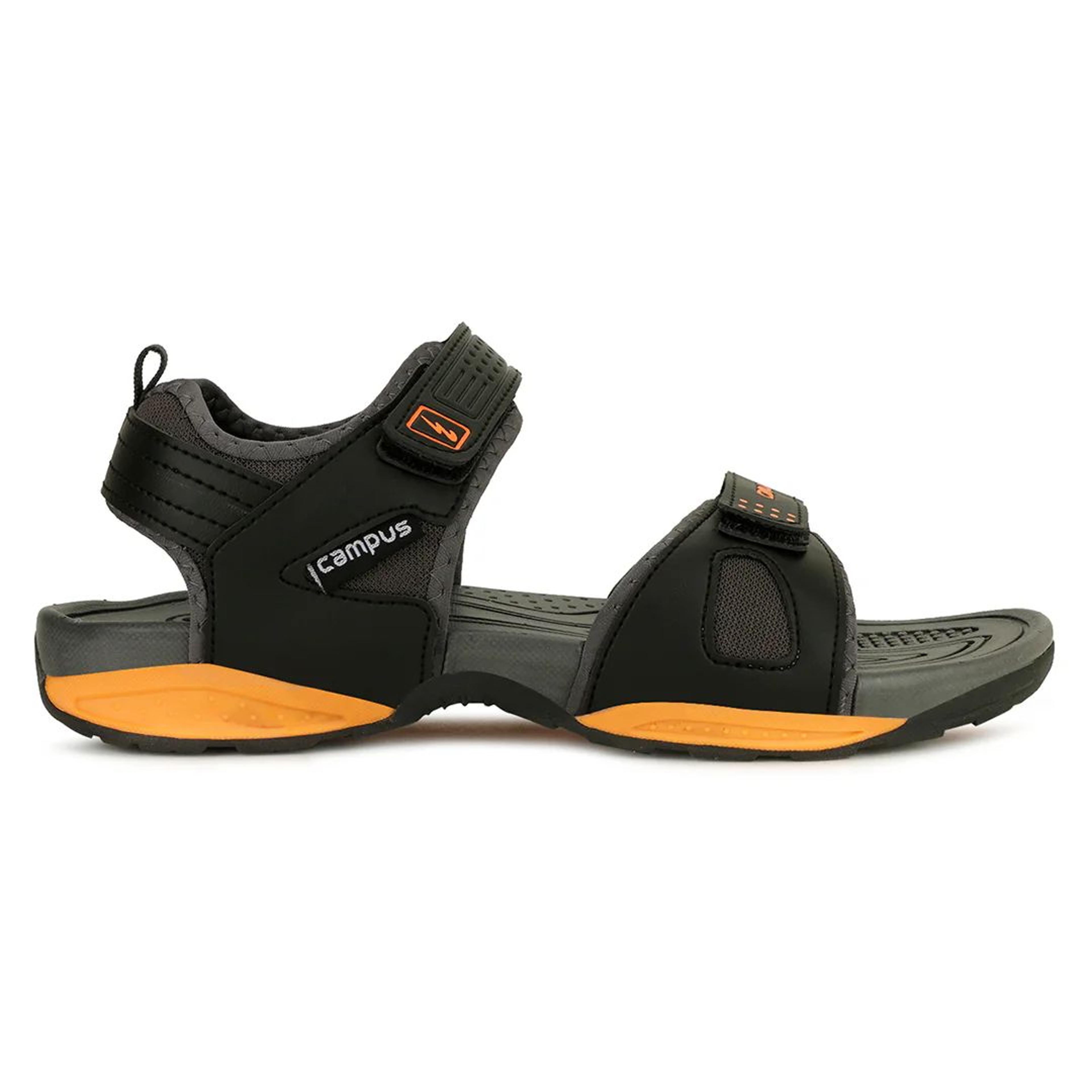 3K-905A Black Men's Sandals