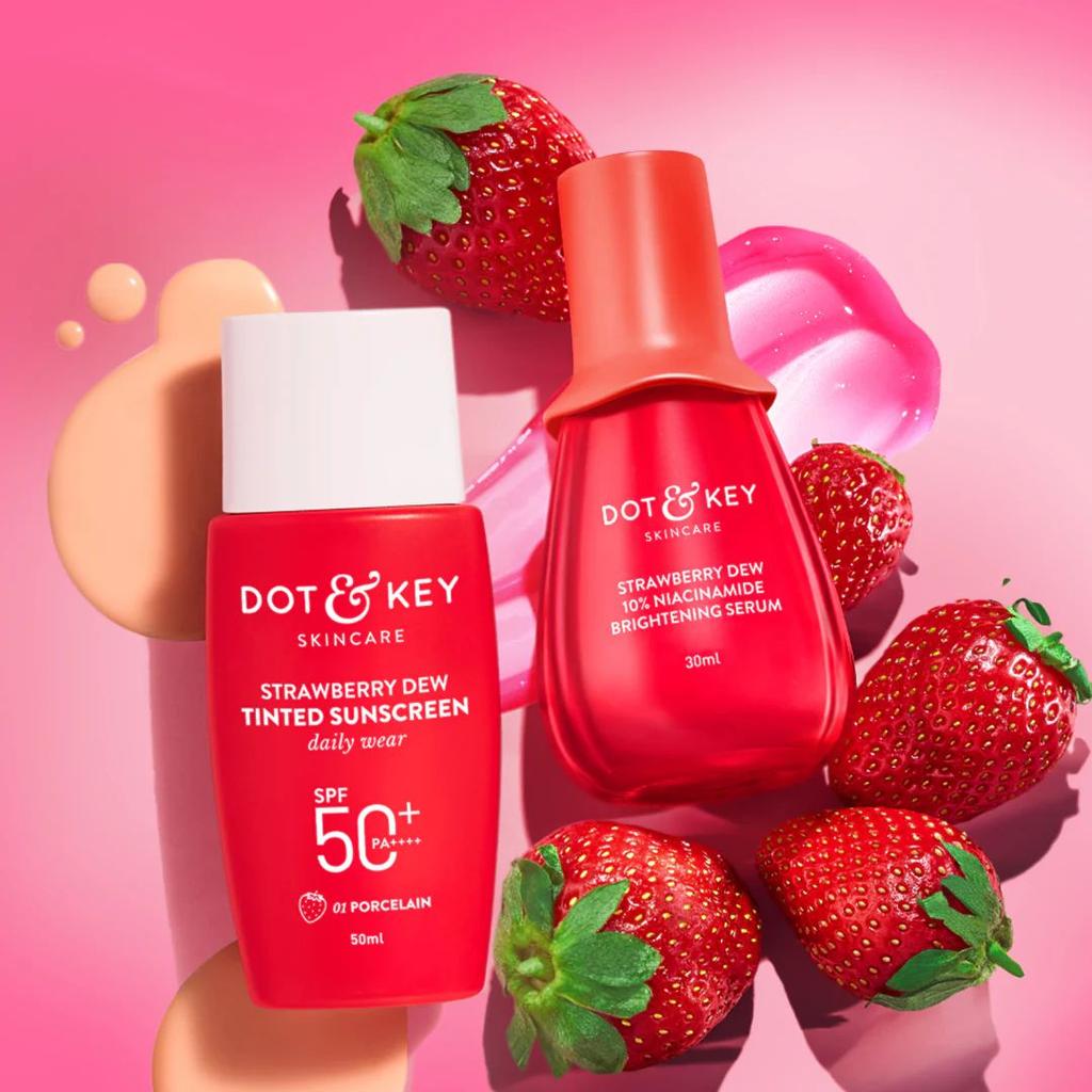 Strawberry + Niacinamide Bright Skin Duo — 80ml