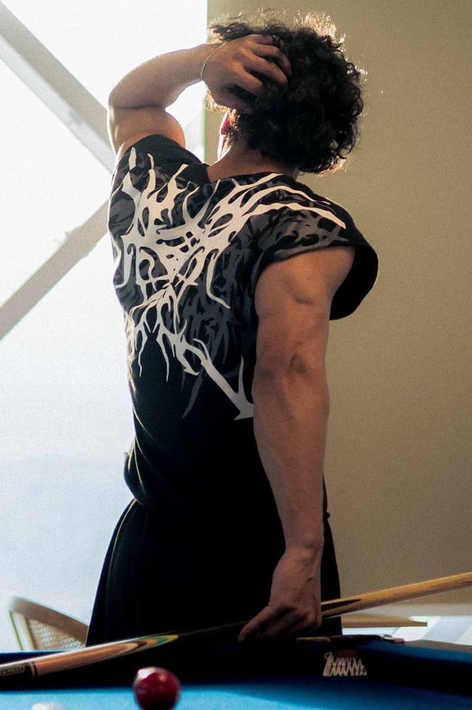 Grim Capsleeve Tank Black — XS