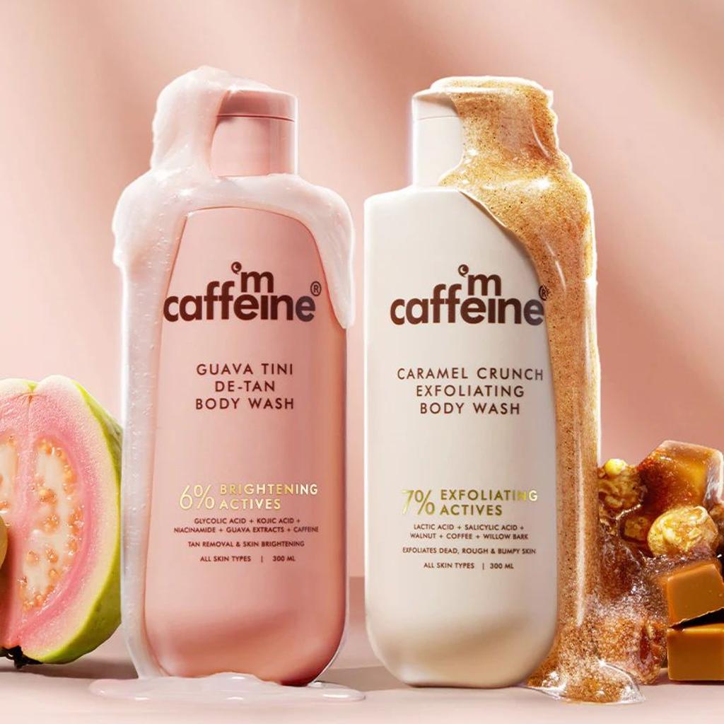 De-Tan & Exfoliating Body Washes (Set of 2)
