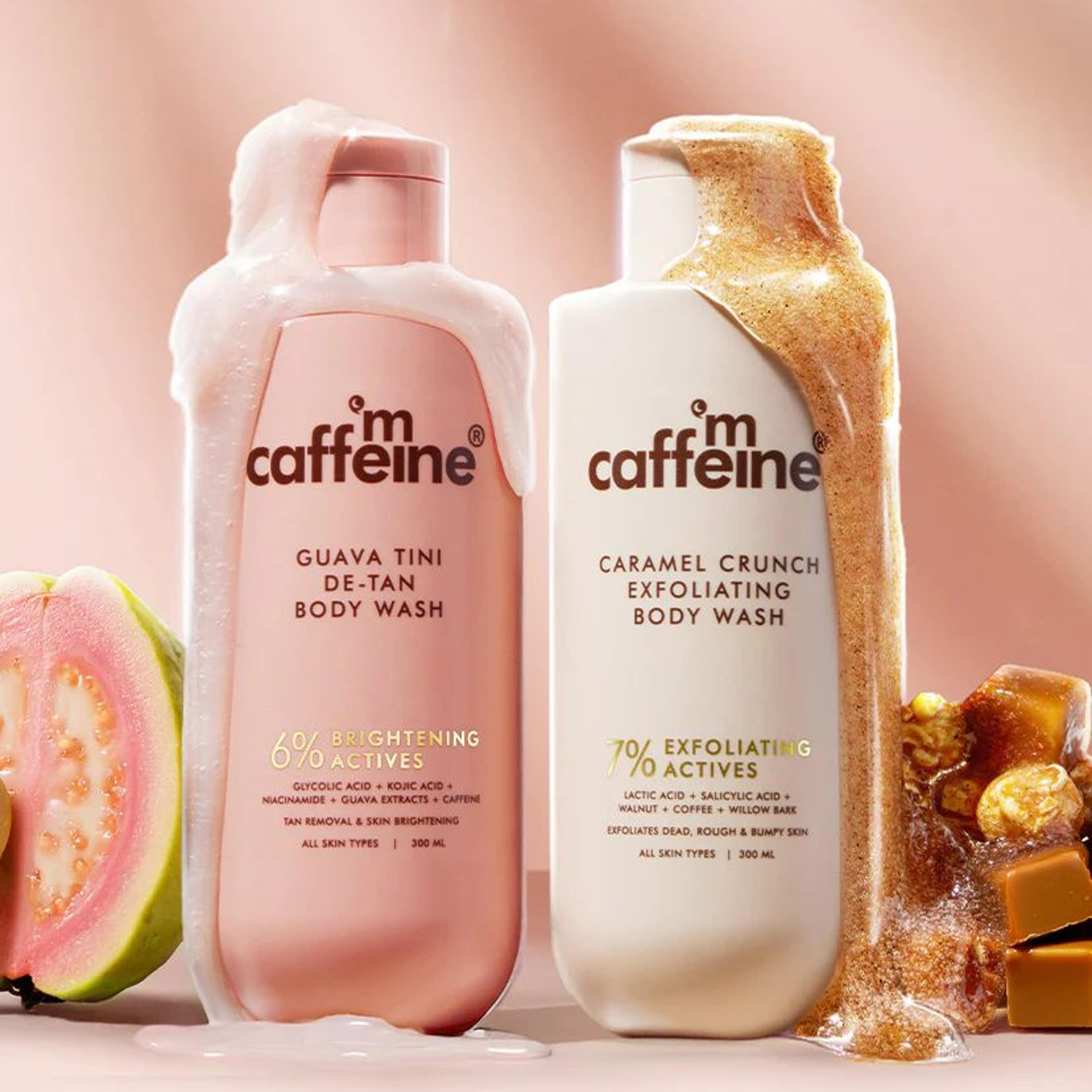 De-Tan & Exfoliating Body Washes (Set of 2)