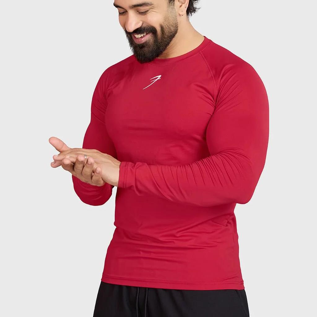 Core Fullsleeves T-shirt Red