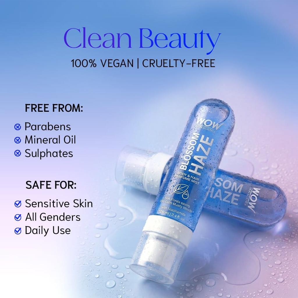 Blossom Haze Hair & Body Mist Warm Woods & Floral Elegance