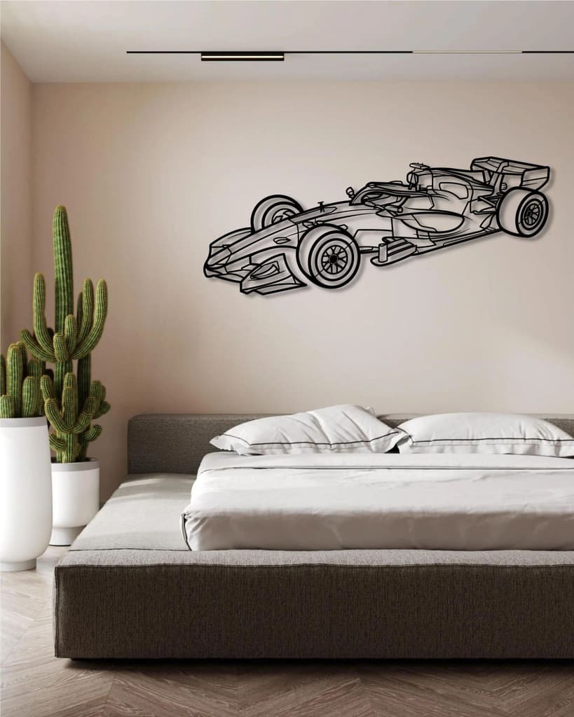 2026 REDBULL F1 PERSPECTIVE ANGLE Metal Wall Art — photo 3