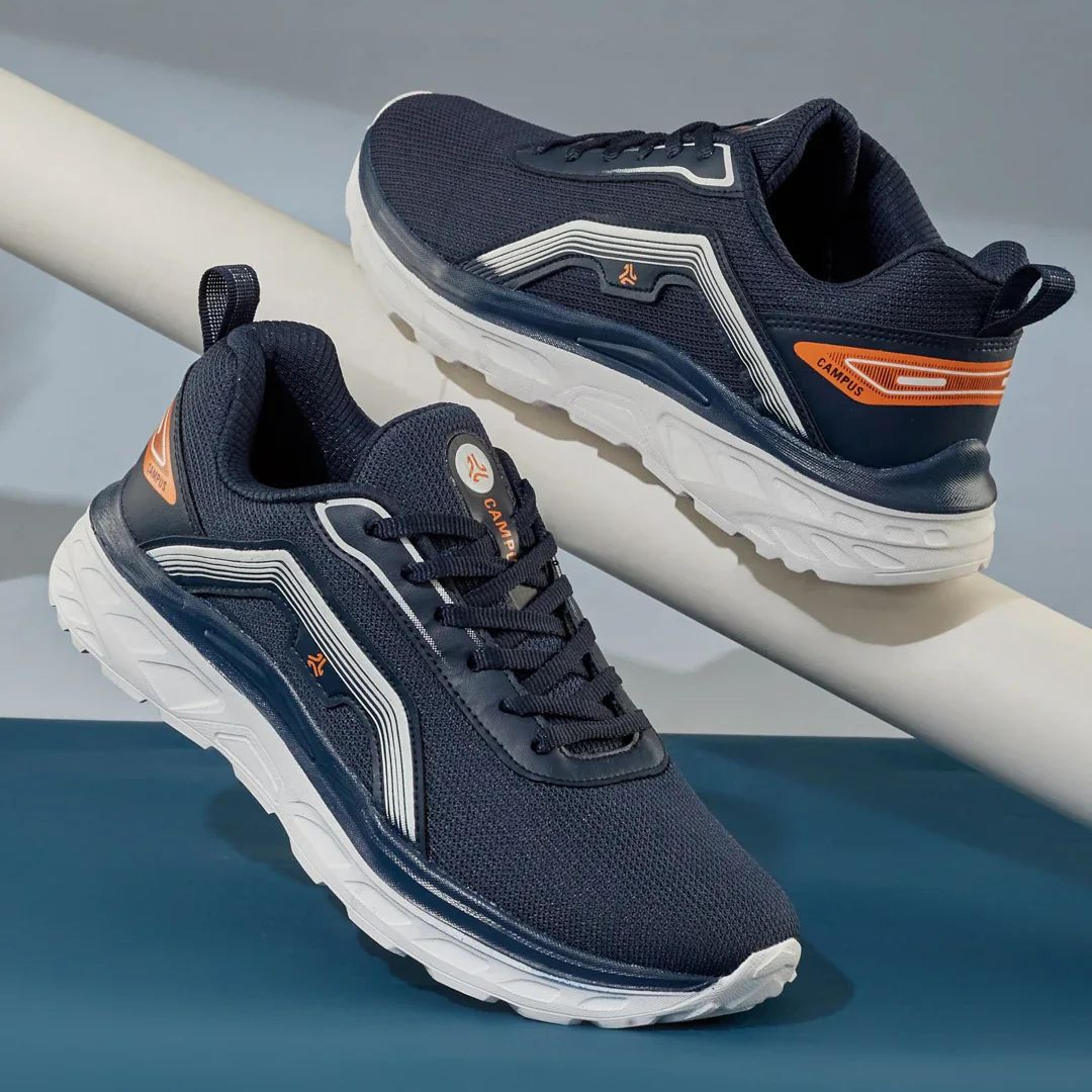 SKEDO Blue Men's Running Shoes