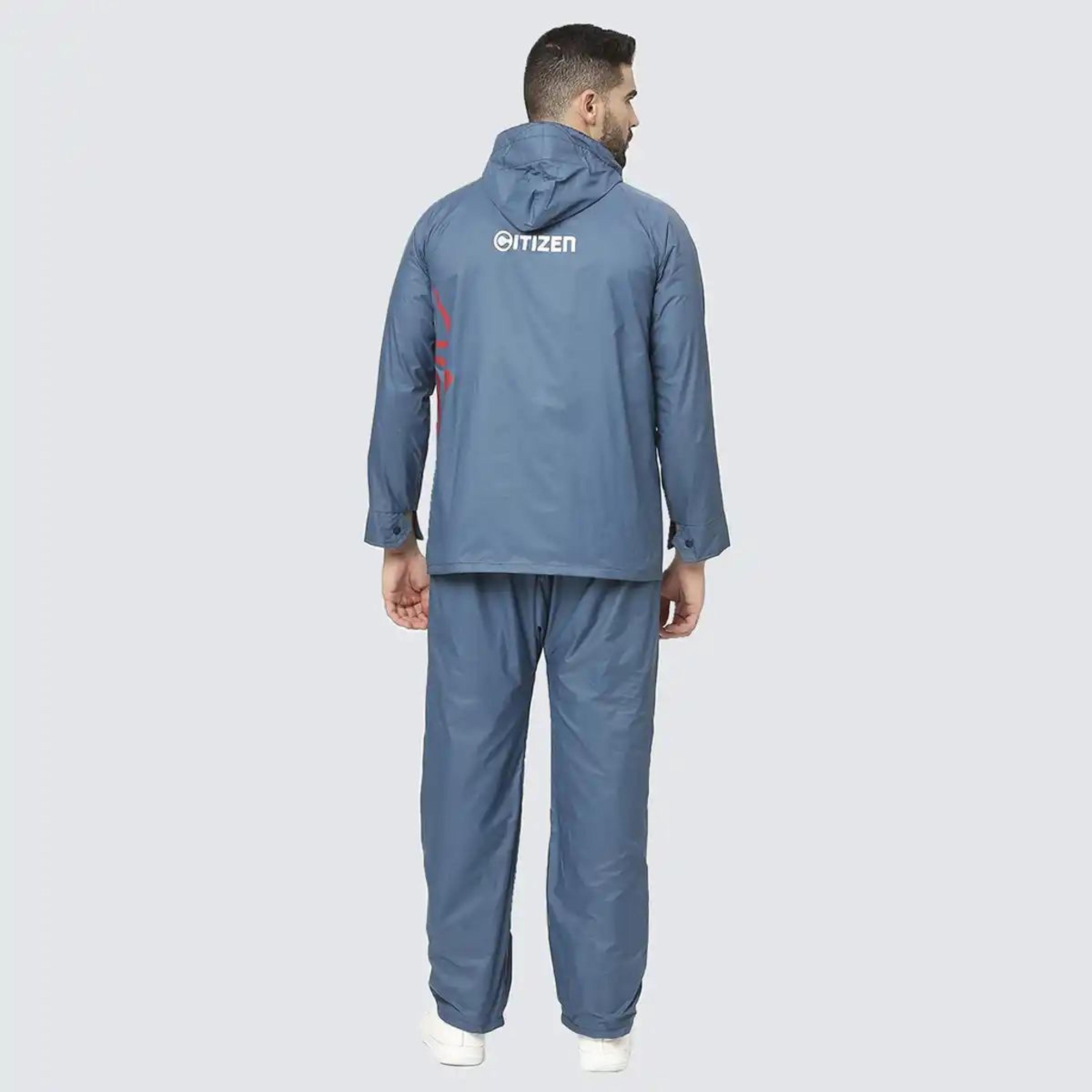 Citizen Reversible Raincoat With Pant Marvel Series Spiderman- Blue - CRO3-2XL