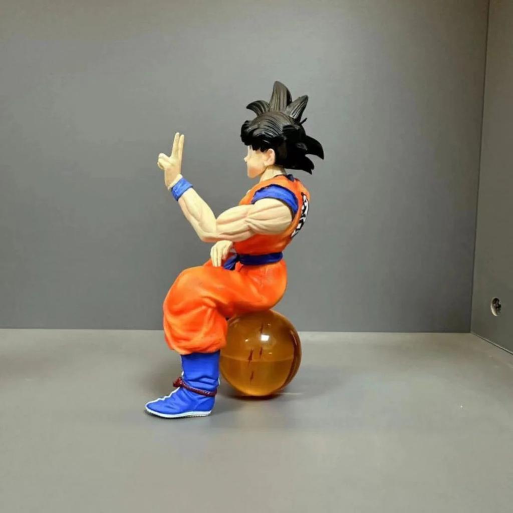 Saiyan Chill Mode –Dragon Ball Z Sitting Figures | Collectible Anime Decor — photo 3