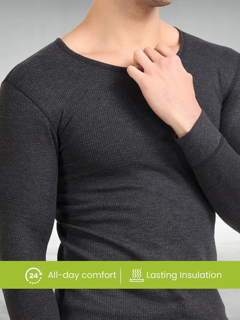BlazeTech Thermal Vest Full Sleeves | Dark Grey — photo 5