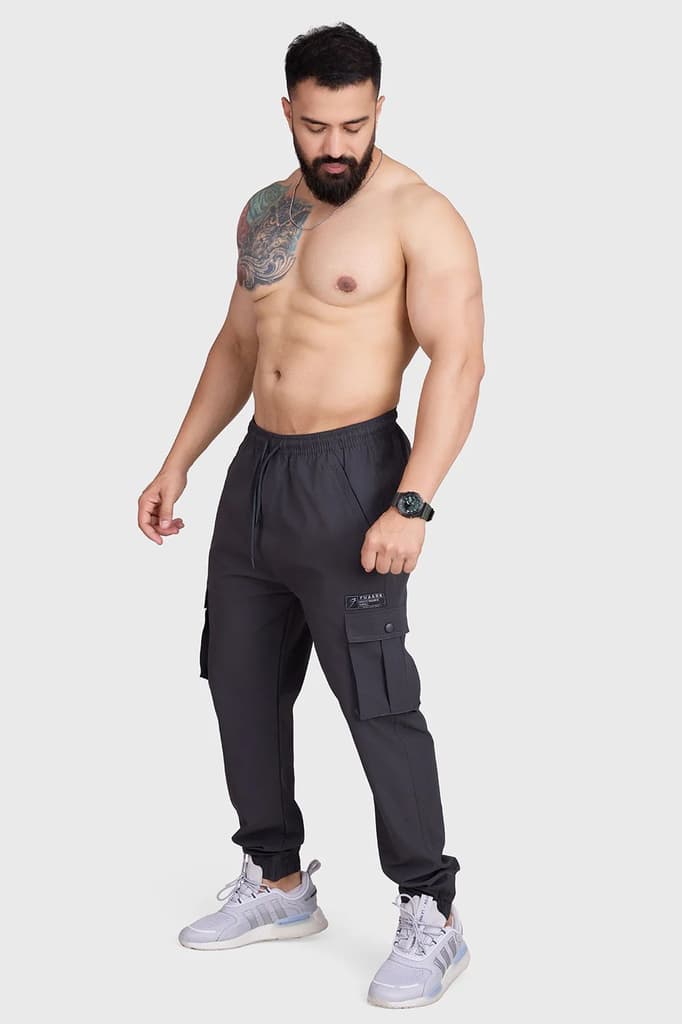 Script Cargo Joggers Dark Grey — photo 8