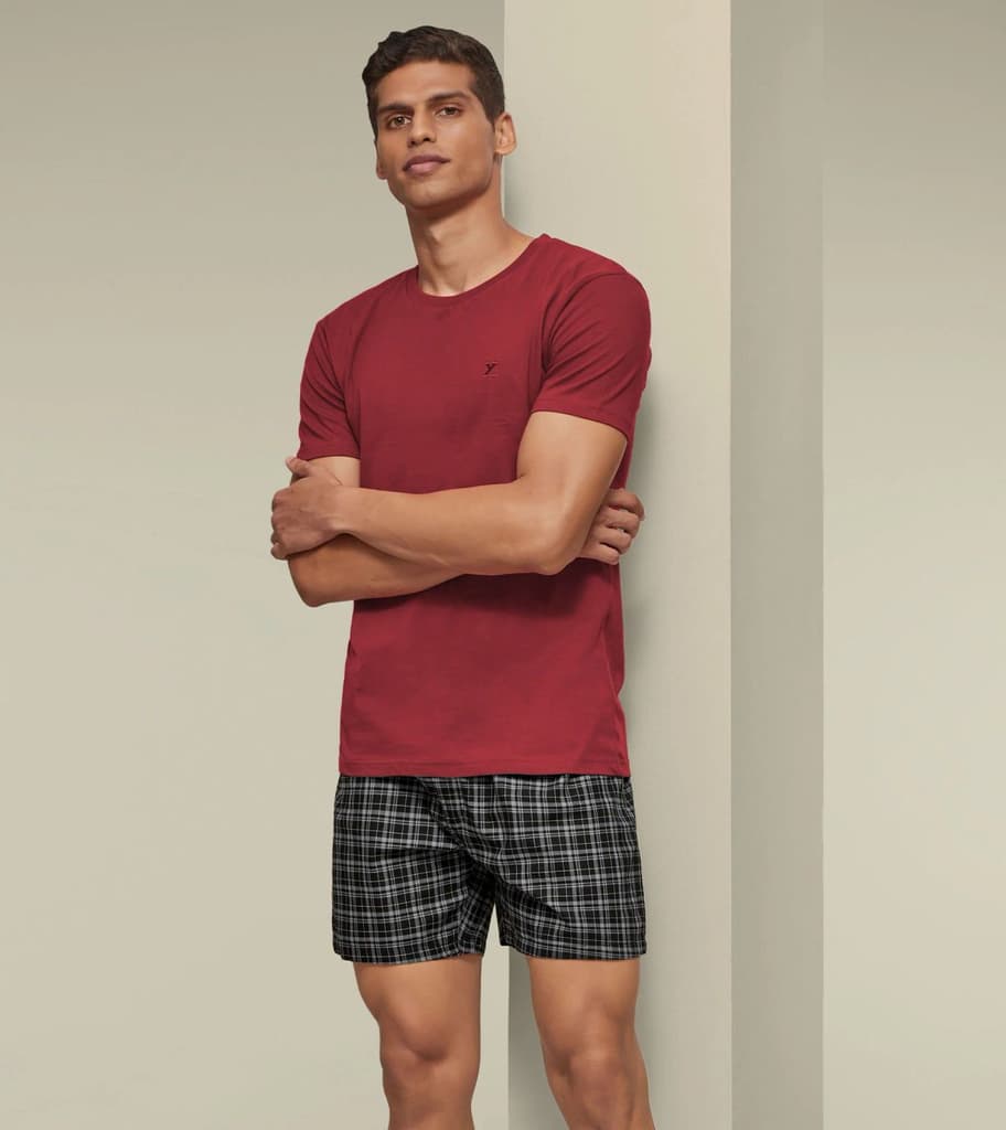 Checkmate Combed Cotton Boxers Shoot Up — photo 2