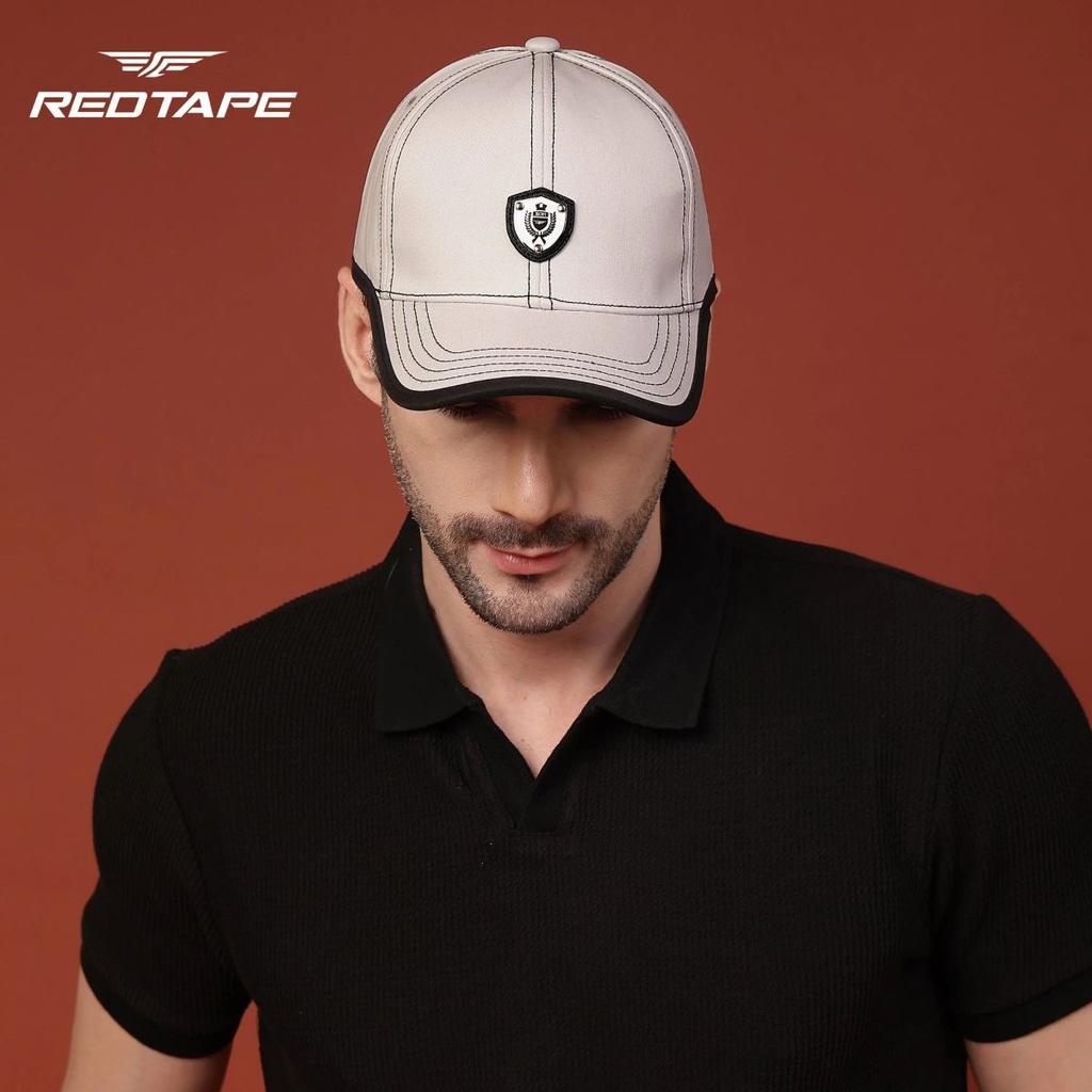 Unisex Grey Solid Cotton Twill Baseball Cap with Adjustable Strap — photo 5