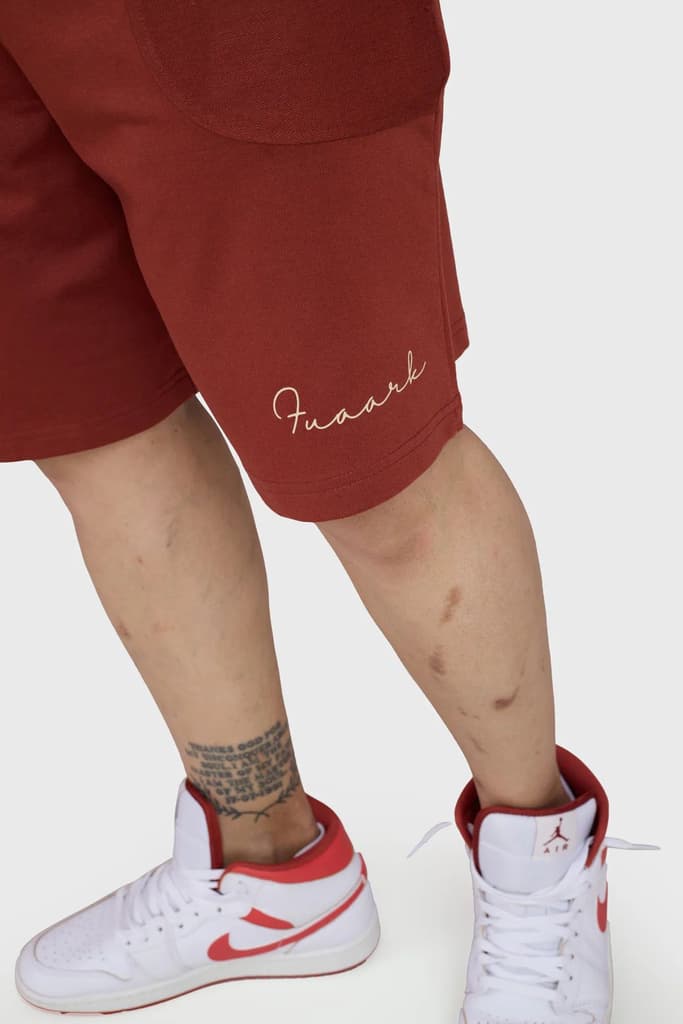Weekend Oversized Shorts Rust — photo 4