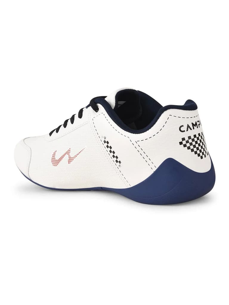 CAMP TURBO White Men's Sneakers — photo 3