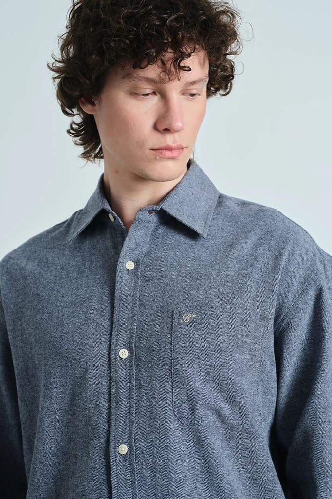 Stonewash Blue Casual Shirt — photo 5