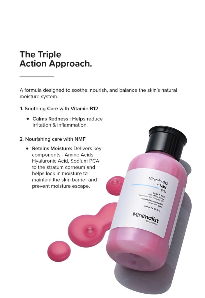Vitamin B12 + NMF 03% Face Toner