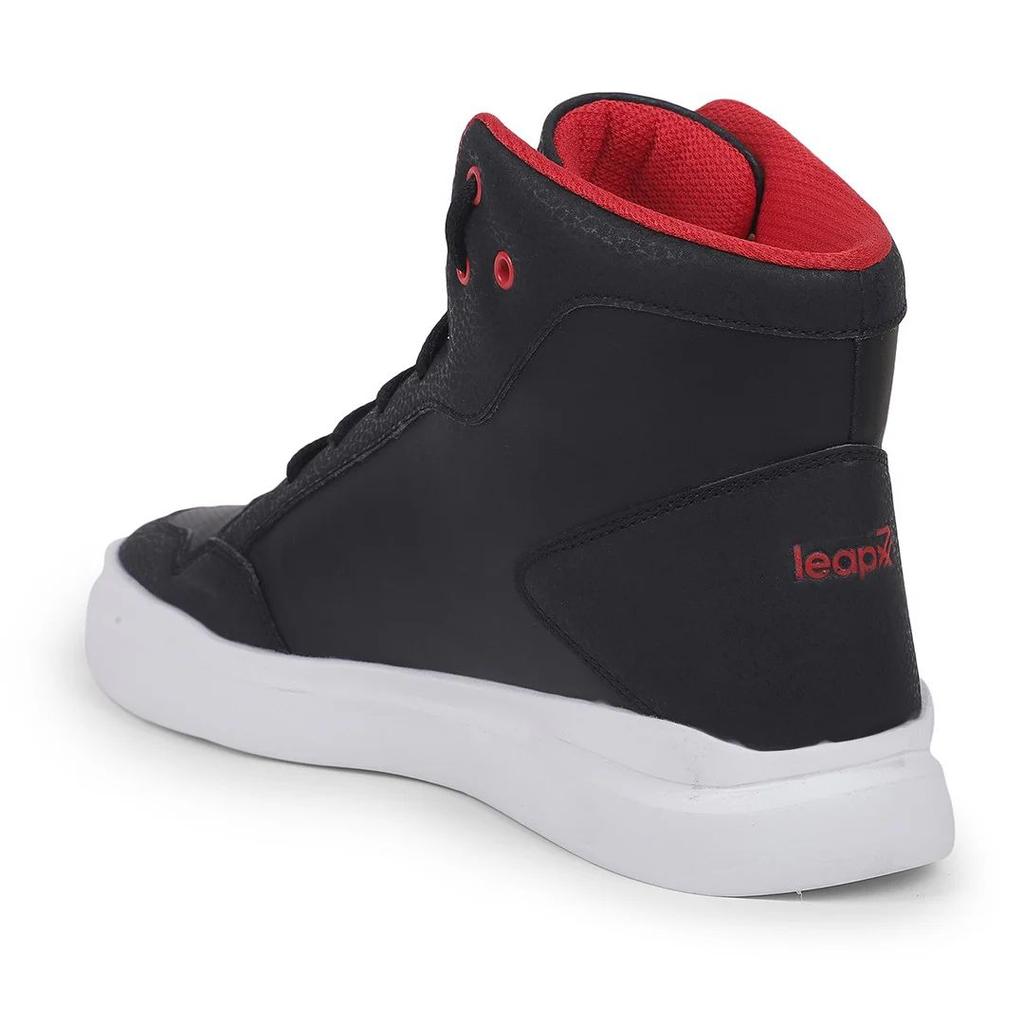 Leap7x Casual Black Lacing Sneakers VENOUR-1E By Liberty — photo 5