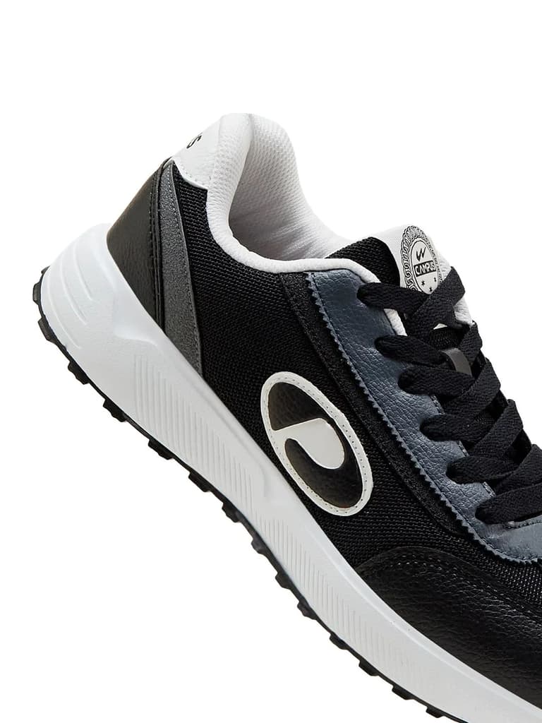 ASEND Black Men's Sneakers — photo 4
