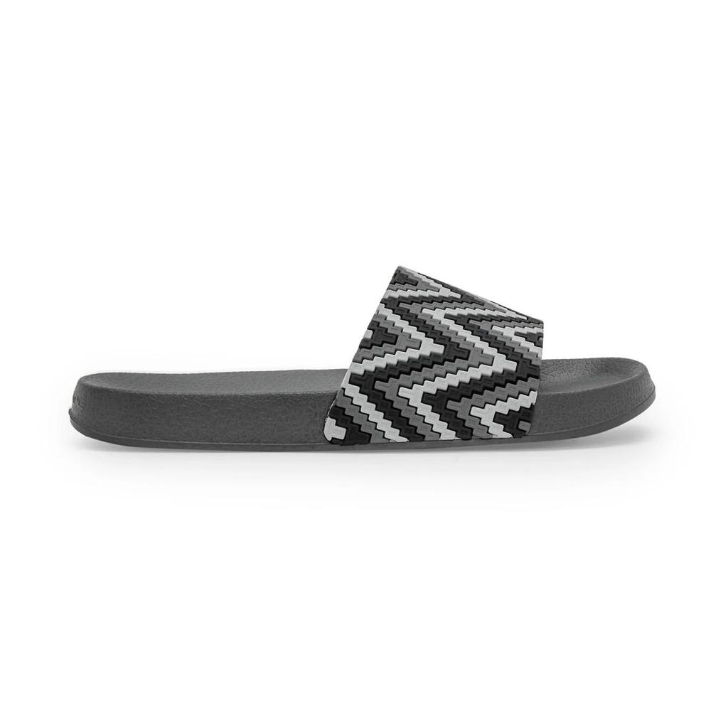 Womens Sliders in Black and White | Casual Pool Sliders — photo 2