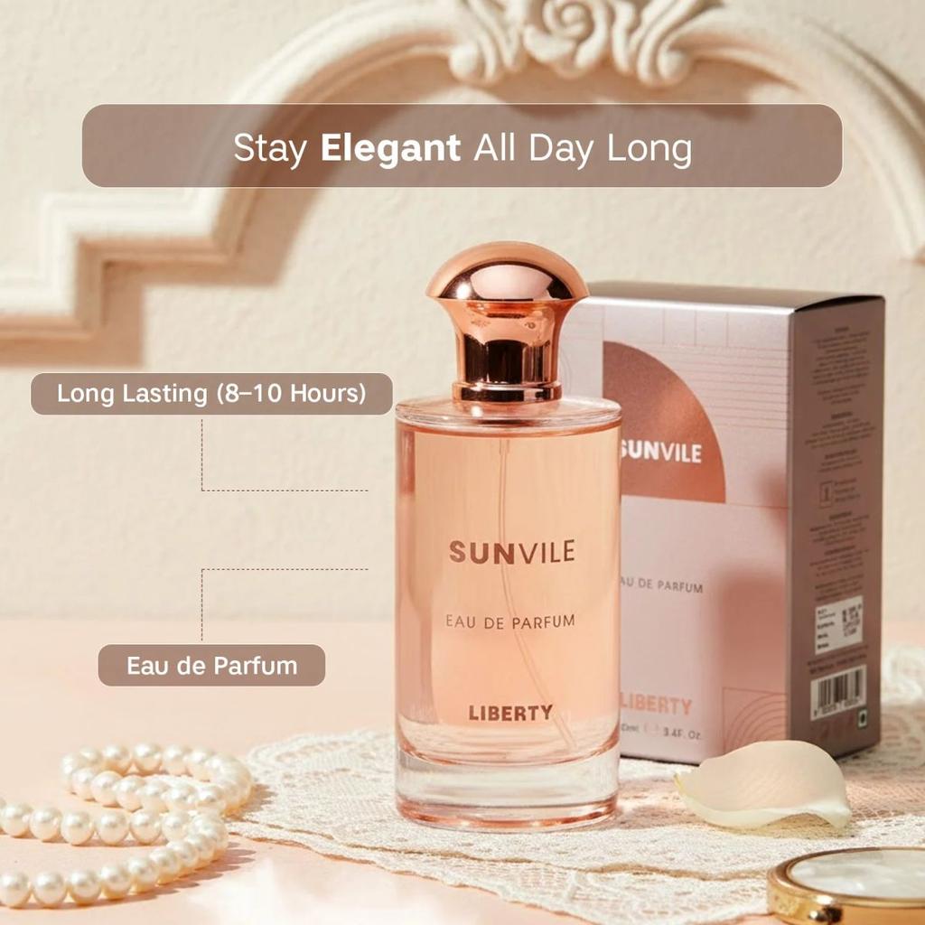 Liberty Luxury Sunvile Unisex Perfume (100ml), Eau De Parfum (EDP), Long Lasting Smell — photo 3