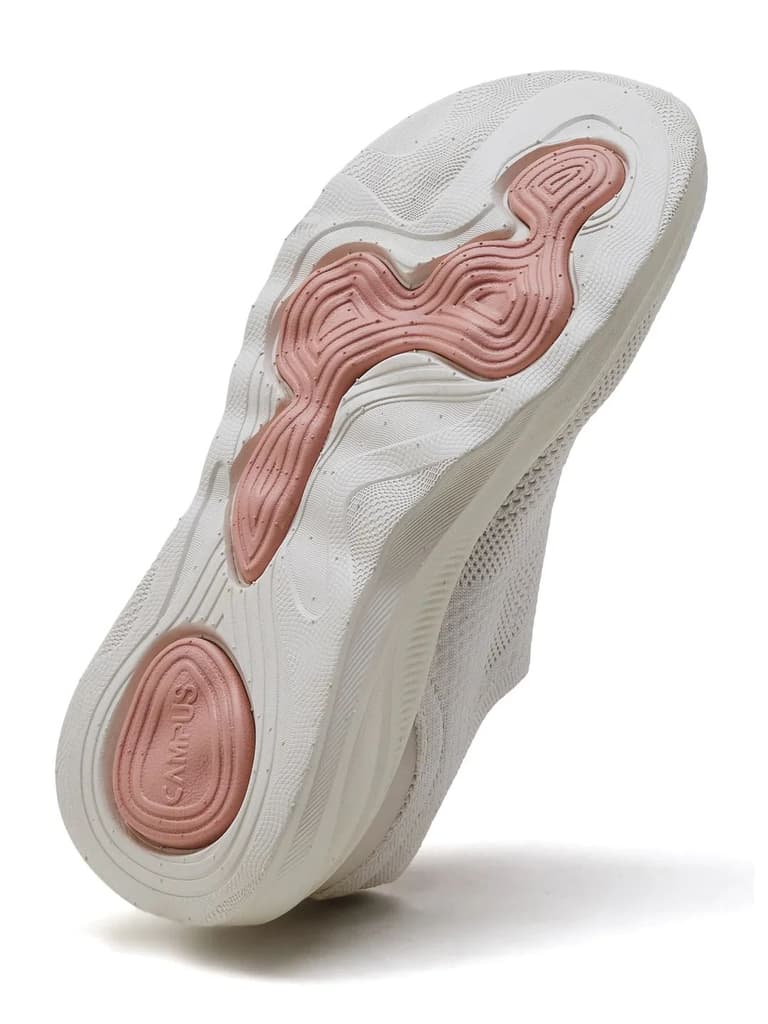 FABY White Women's Walking Shoes — photo 4
