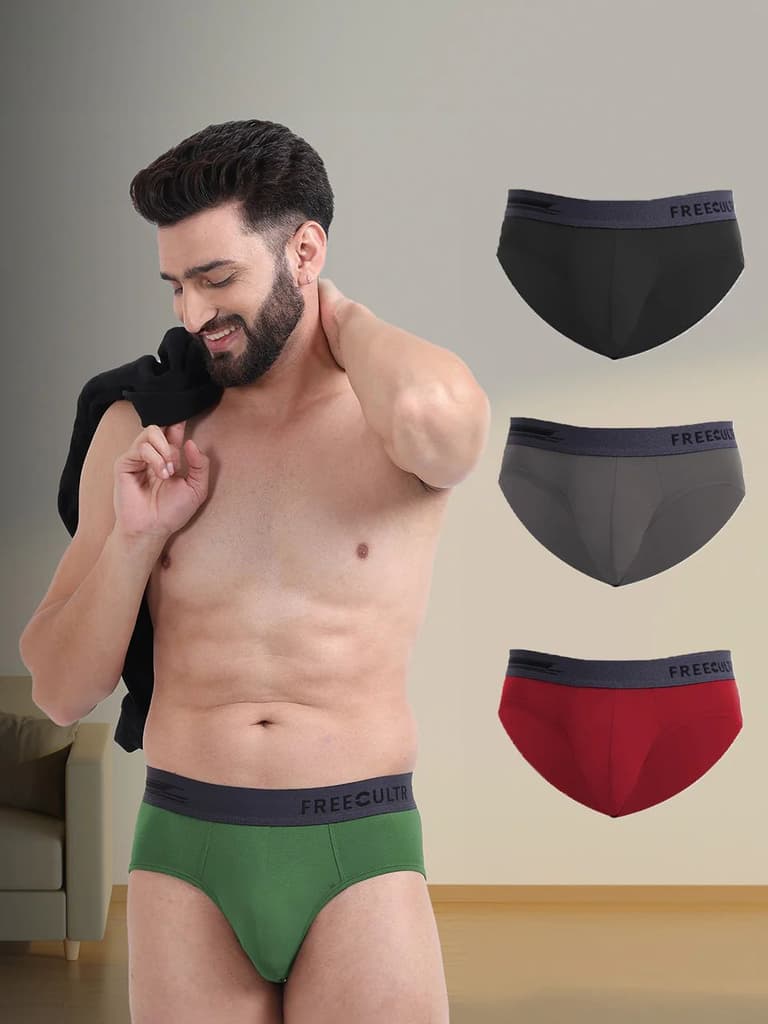 Men's Anti-Bacterial Micro Modal Brief (Pack of 4) — photo 11