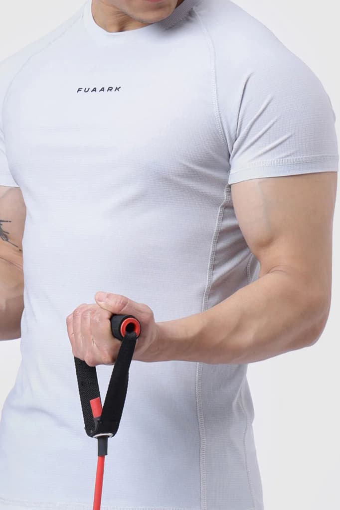 Blaze Nylon T-shirt Light Grey — photo 4