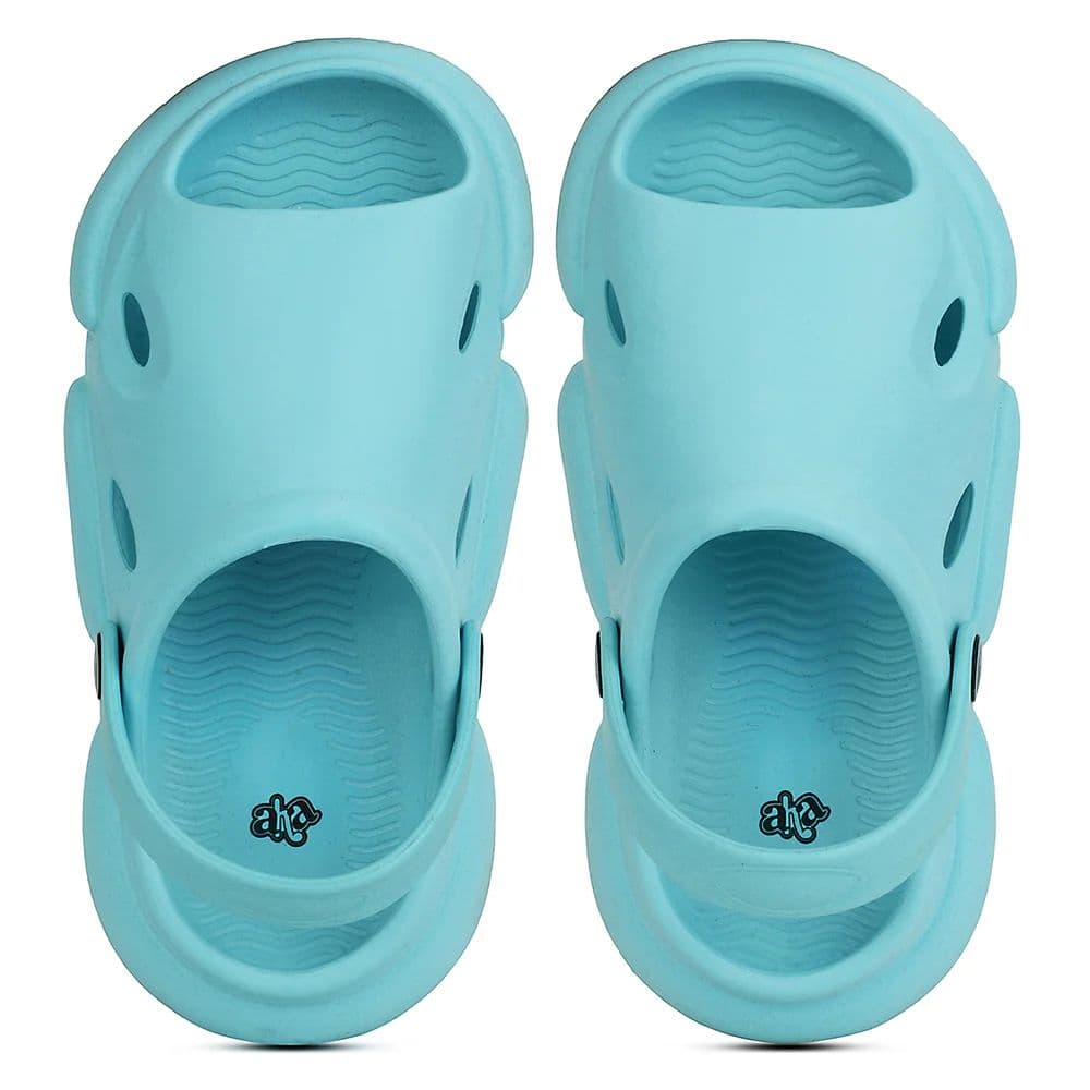 A-HA Sea Green Casual Clogs For Kids BEACHFIT01 By Liberty — photo 8